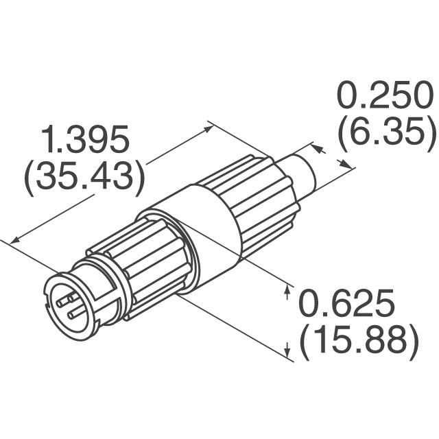 8282-3PG-3DC Conxall/Switchcraft  Circular Connector Assemblies
